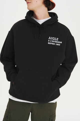 Sweat à capuche Noir