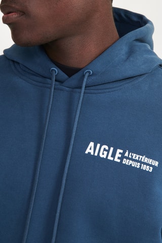 Sweat à capuche - Bleu