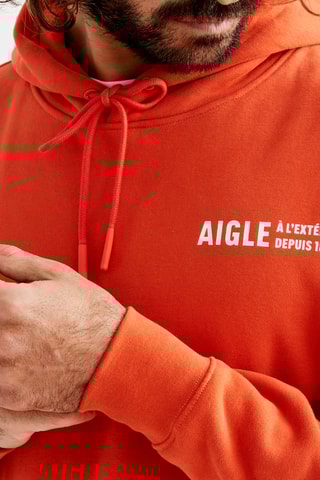 Sweat à capuche - Orange