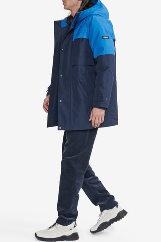Parka à capuche - Bleu