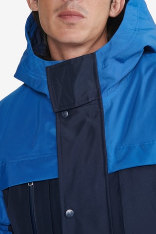 Parka à capuche - Bleu