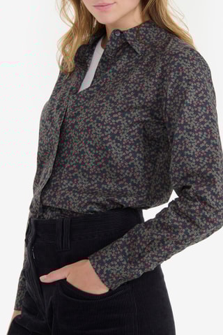 Chemisier - Bleu pétrole