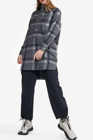 Tunique en laine - Gris chiné