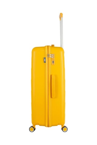 Valise grand volume Andromède (L) - Jaune - 75 cm