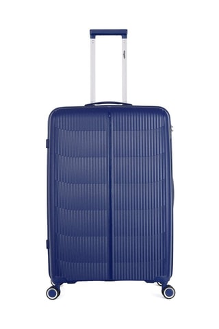 Valise grand volume Andromède (L) - Bleu marine - 75 cm