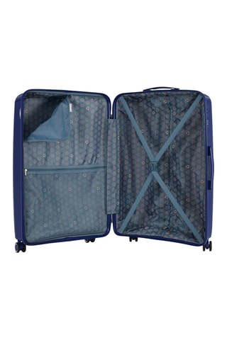 Valise grand volume Andromède (L) - Bleu marine - 75 cm
