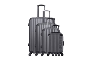 Set de 4 valises Porter-M (XXS/S/M/L)  - 46/55/65/75 cm  - Gris