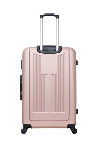 Set de 3 valises et vanity Lipari-C - 55/65/75/23 cm - Doré rose