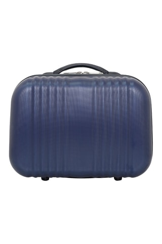 Set de 3 valises et vanity Lipari-C - 55/65/75/23 cm - Bleu marine