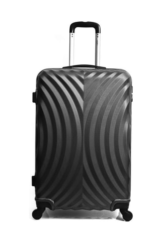 Set de 3 valises Lagos - 55/65/75 cm - Noir