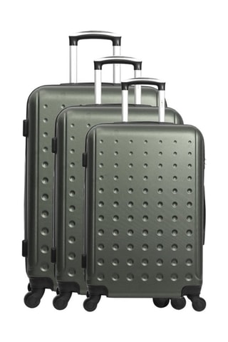 Set de 3 valises Taurus - 50/60/70 cm - Kaki