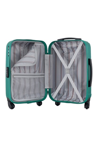Set de 4 valises Liam-M (XXS/S/M/L)  - 46/55/65/75 cm  - Vert