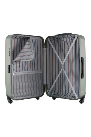 Set de 4 valises Liam-M (XXS/S/M/L) - 46/55/65/75 cm  - Kaki