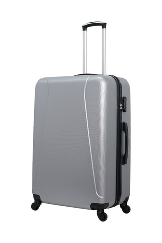 Set de 3 valises et vanity Lanzarote-C - 55/65/75/23 cm - Gris