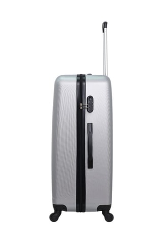 Set de 3 valises et vanity Lanzarote-C - 55/65/75/23 cm - Gris