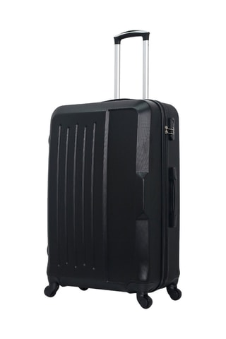 Set de 3 valises et vanity Vesuvio - 55/65/75/23 cm - Noir