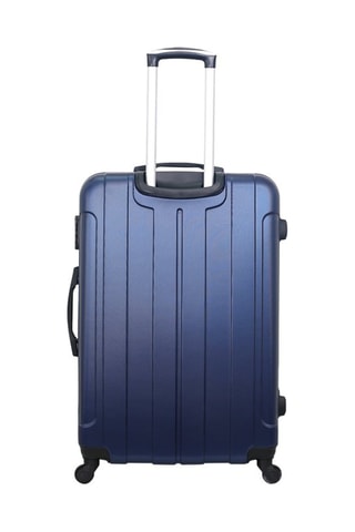 Set de 3 valises Fogo - 55/65/75 cm - Bleu marine