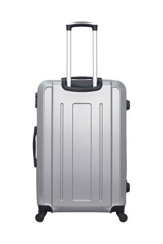 Set de 3 valises et vanity Vesuvio - 55/65/75/23 cm - Gris