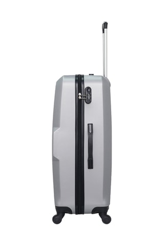 Set de 3 valises et vanity Vesuvio - 55/65/75/23 cm - Gris