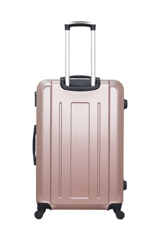 Set de 3 valises et vanity Vesuvio - 55/65/75/23 cm - Doré rose