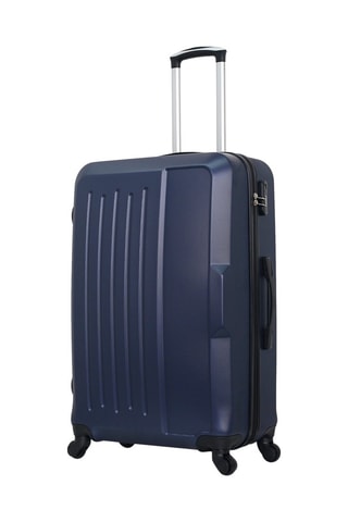 Set de 3 valises et vanity Vesuvio - 55/65/75/23 cm - Bleu marine