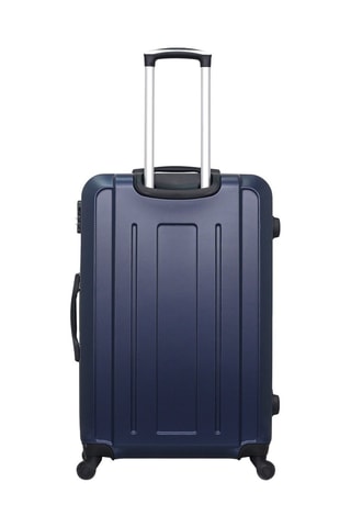 Set de 3 valises et vanity Vesuvio - 55/65/75/23 cm - Bleu marine