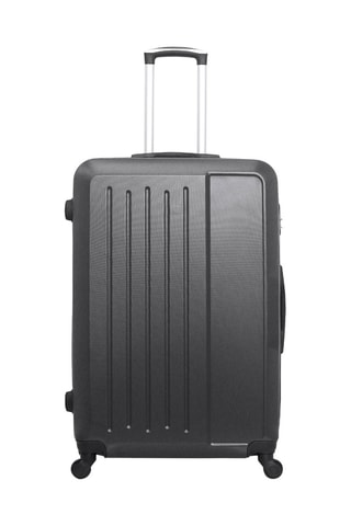 Set de 3 valises et vanity Vesuvio - 55/65/75/23 cm - Gris foncé