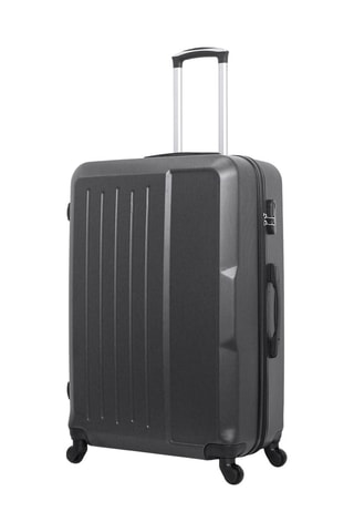 Set de 3 valises et vanity Vesuvio - 55/65/75/23 cm - Gris foncé