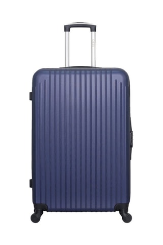 Set de 3 valises Carpates - 55/65/75 cm - Bleu marine