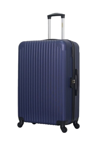 Set de 3 valises Carpates - 55/65/75 cm - Bleu marine