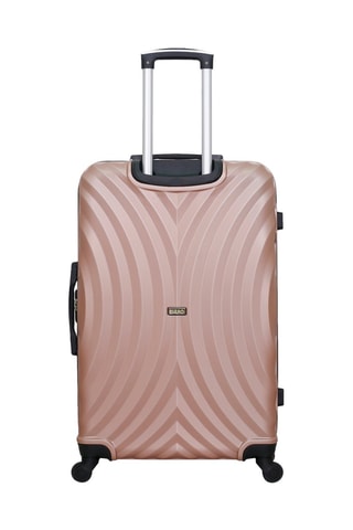 Set de 4 valises Lagos - 46/55/65/75 cm - Doré rose