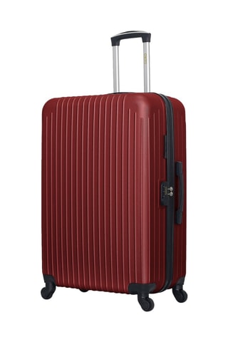 Set de 4 valises Carpates - 46/55/65/75 cm - Bordeaux