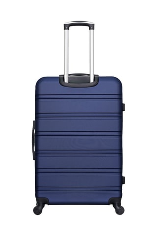  Set de 3 valises Renoso - 55/65/75 cm  - Bleu marine