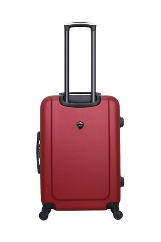 Valise semaine Porter (M) - 65 cm  - Blanc, noir, rouge et argenté