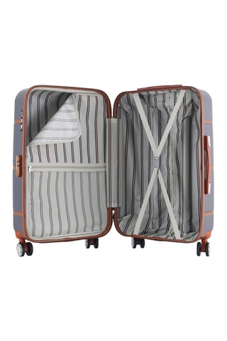 Valise semaine Walter (M) - Gris foncé et marron