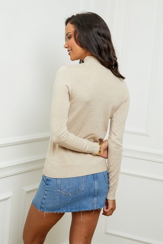 Pull en cachemire - Beige