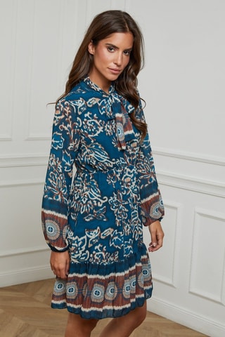 Robe patineuse - Bleu canard