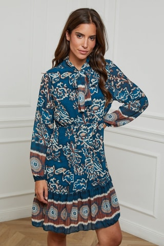 Robe patineuse - Bleu canard