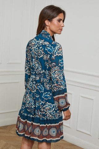 Robe patineuse - Bleu canard