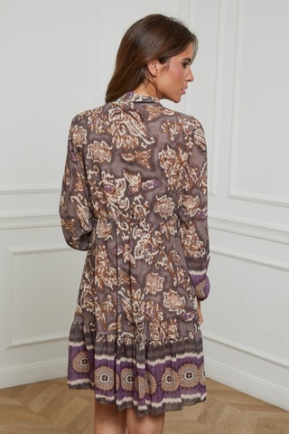 Robe patineuse - Marron