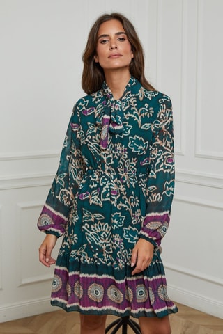 Robe patineuse - Vert