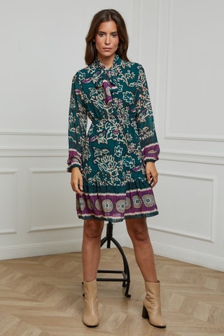 Robe patineuse - Vert