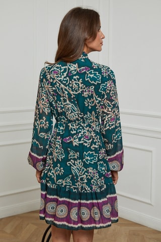 Robe patineuse - Vert