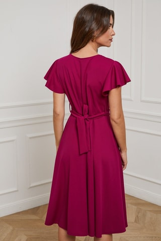 Robe patineuse - Fuchsia
