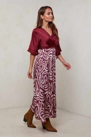 Robe longue - Bordeaux