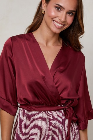 Robe longue - Bordeaux