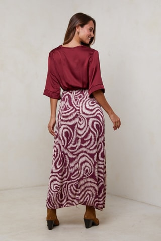 Robe longue - Bordeaux