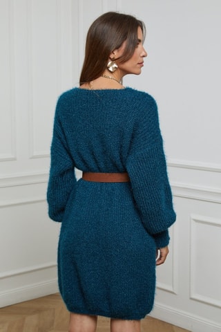 Robe pull - Bleu canard