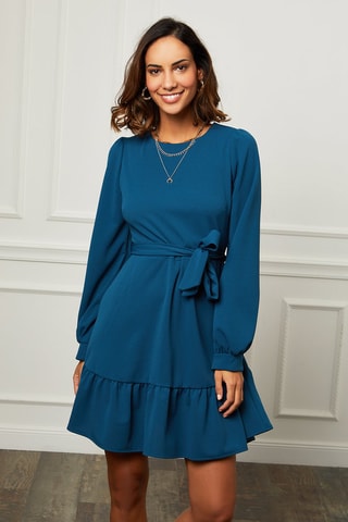 Robe patineuse - Bleu