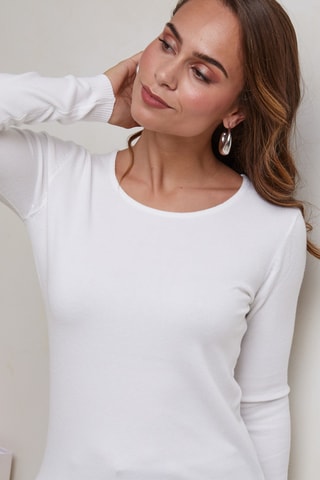 Pull en cachemire - Blanc